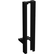Lego vysokozdvižný vozík 1x2, černá (4518a BLACK)